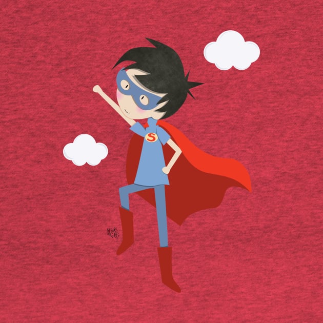 Superhero Flying by Madebykale